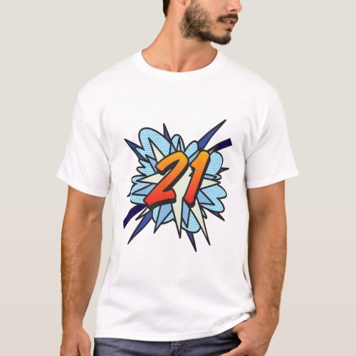 Comic Book Pop Art 21 T_Shirt