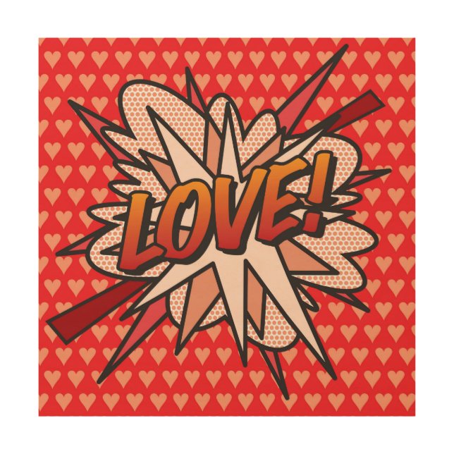 Comic Book Pop Art LOVE! (Front)