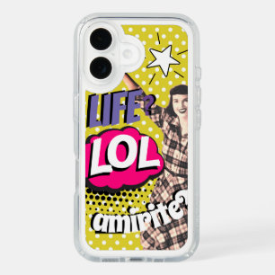 Comic Book Pop Art Retro Lady Funny iPhone 16 Case