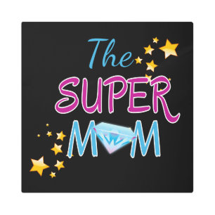 Comic Book Pop Art Superhero Mom Mother's Day