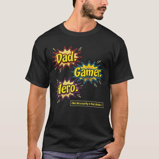 Comic Book Pop Art T-Shirt (Front)