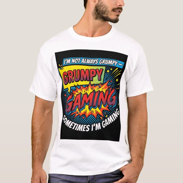 Comic Book Pop Art T-Shirt (Front)
