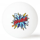 Comic Book Pop Art WHAM BANG Ping-Pong Ball Comic Book Pop Art WHAM BANG Ping-Pong Ball