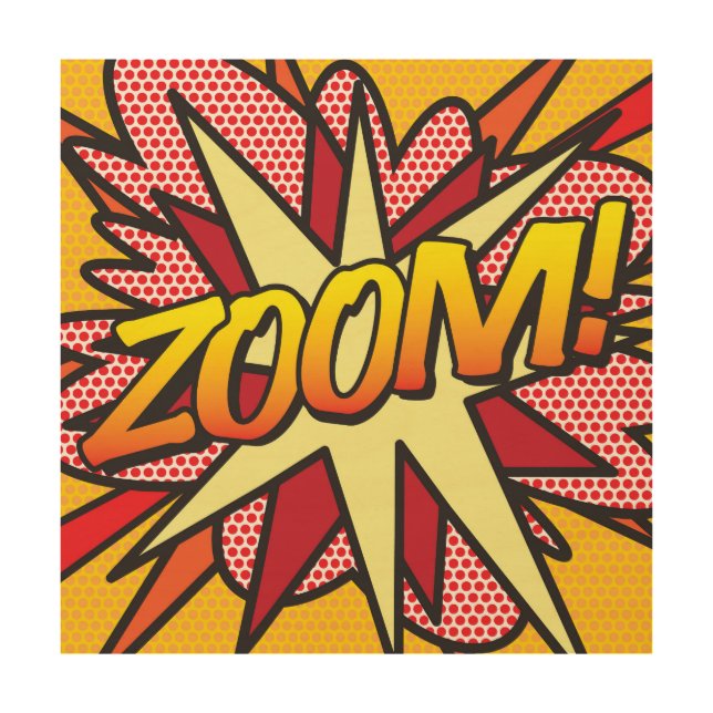 Comic Book Pop Art ZOOM (Front)