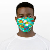 Comic Book Pow Adult Cloth Face Mask (Worn)