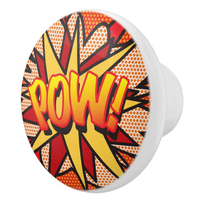 Comic Book POW! knob (Right)
