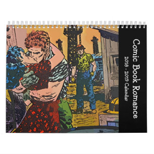 Comic Book Romance 2018 Calendar