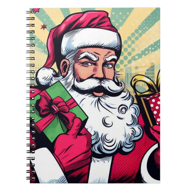 Comic book Santa/Christmas  (Front)