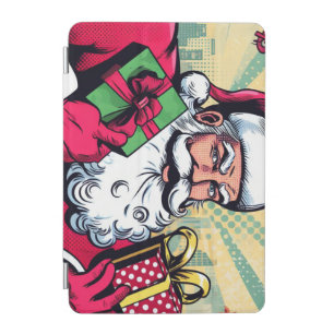 Comic book Santa/Christmas iPad Mini Cover