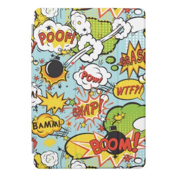 Comic Book Sayings Ipad Cover by LangDesignShop at Zazzle