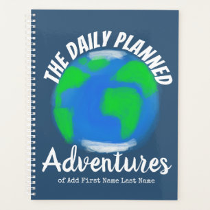 Comic Book Style Hand Drawn Personalized World Planner