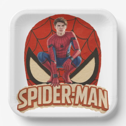 Comic Book Superhero Paper Plates