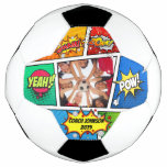 Comic Book Team Soccer Ball Gift for Coach
