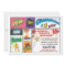 Comic Book Typography Boys Birthday Party Invite