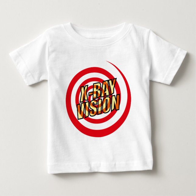 Comic Book X-RAY VISION Baby T-Shirt (Front)