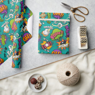 Comic Bubbles Wrapping Paper