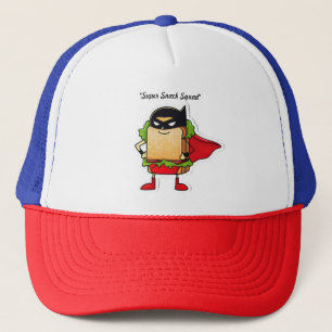"Comic Caped Sandwich" Trucker Hat