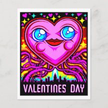 Comic Card #2534 Valentines Day Art Print