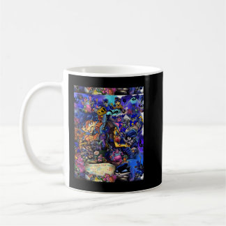 Comic Collage Sly Cooper Graphic Coffee Mug