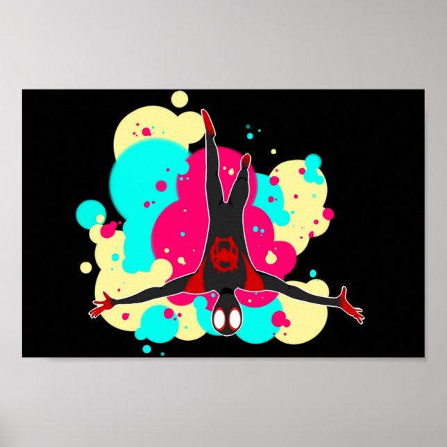 Comic colors  Miles Morales Poster (Front)