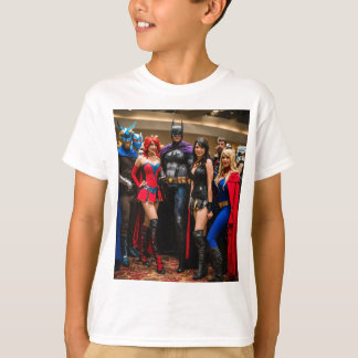 "Comic Con Group Photo Cotton T-Shirt" T-Shirt