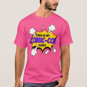 Comic Convention Comics This Is My Comic-Con T-Shirt