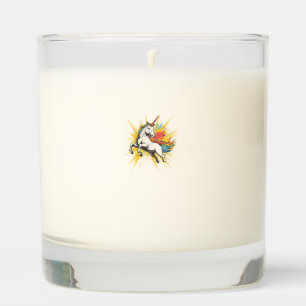 Comic Explosion Unicorn (1) Scented Candle