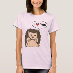 Comic HedgeHog Shirts customize the speech bubble