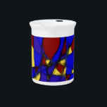 Comic Love Beverage Pitcher<br><div class="desc">Design by Audarrt.</div>