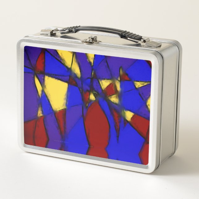 Comic Love Metal Lunch Box (Front)