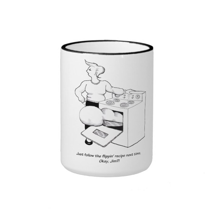 Comic Men Who Don't Read Instructions Funny Coffee Mug