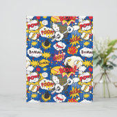 Comic Pattern paper sheets (Standing Front)
