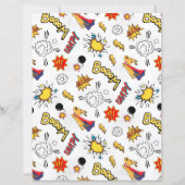 Comic Pattern paper sheets  (Front)