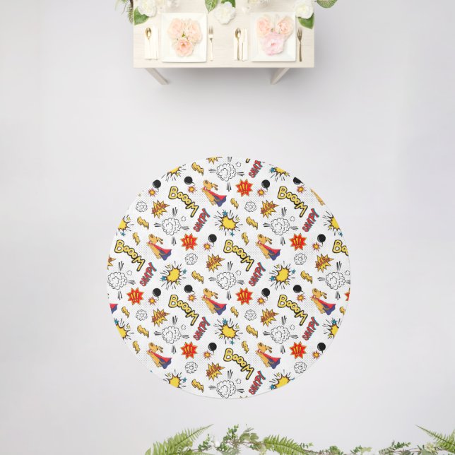 Comic Pattern  Rug (Insitu (Wedding))