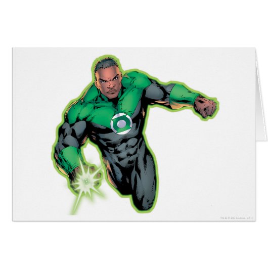 Comic Style - Green Lantern Cards (Front Horizontal)