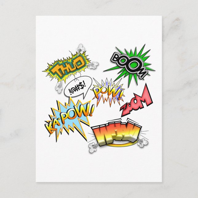 Comic Variety Postcard (Front)