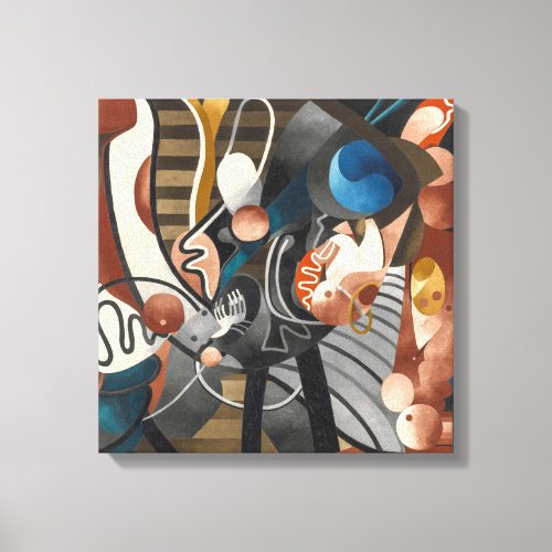 Comic Wedlock  Francis Picabia  Canvas Print