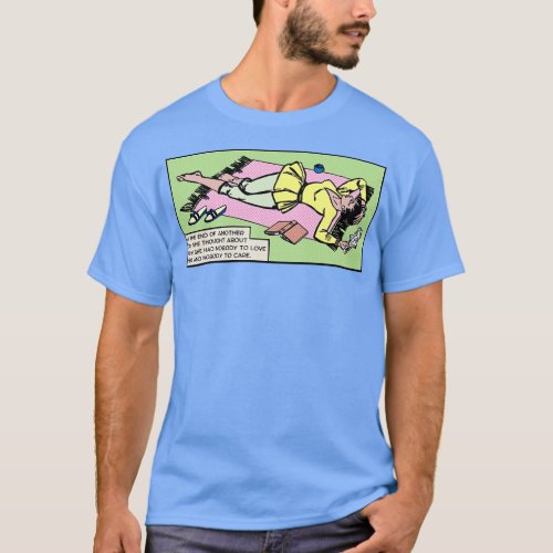 Comic Woman Is Down In The Dumps T_Shirt