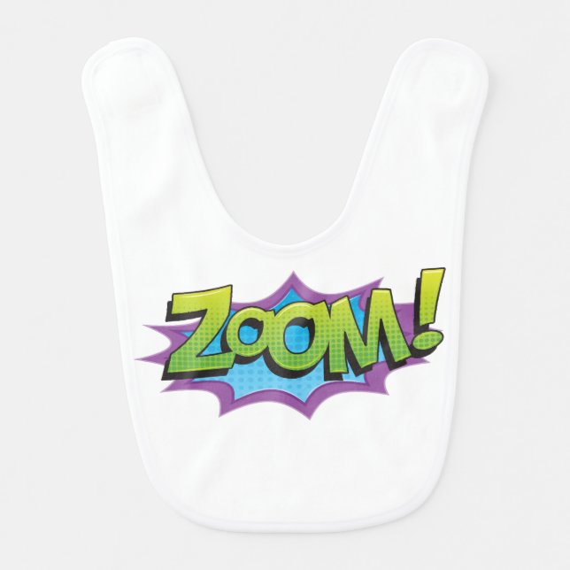 Comic Zoom! Bib (Front)