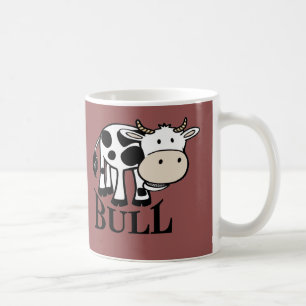 Comical Bull Coffee Mug