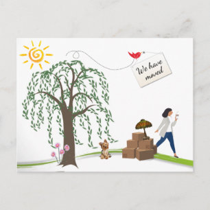 Comical Change of Address II Postcards