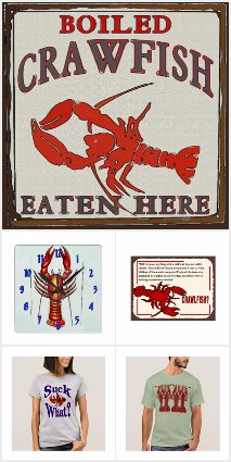 Comical Crawfish, Crayfish, and Lobsters