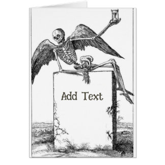 Comical Funeral, add text, Cards