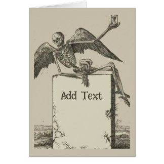 Comical Funeral, add text, Cards