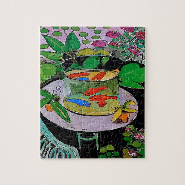 Comical Goldfish  Jigsaw Puzzle (Vertical)