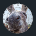 Comical Gray Smiling Donkey Dart Board<br><div class="desc">Say hello to the friendliest (and funniest) donkey you’ll ever meet! This comical character, with his big nose and whiskered chin, seems to be smiling right at the camera—like he’s in on a joke we don’t even know about. Whether he's asking for a scratch behind the ear or just showing...</div>