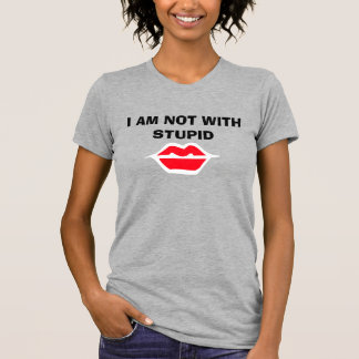 Comical Lips, Not Married, T-Shirt