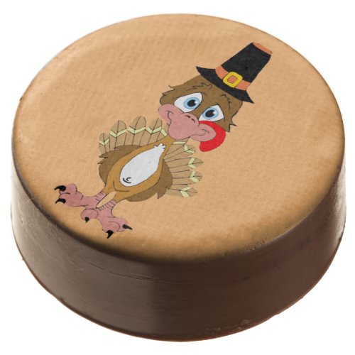 Comical Thanksgiving Turkey Chocolate Covered Oreo