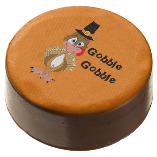 Comical Thanksgiving Turkey Chocolate Covered Oreo