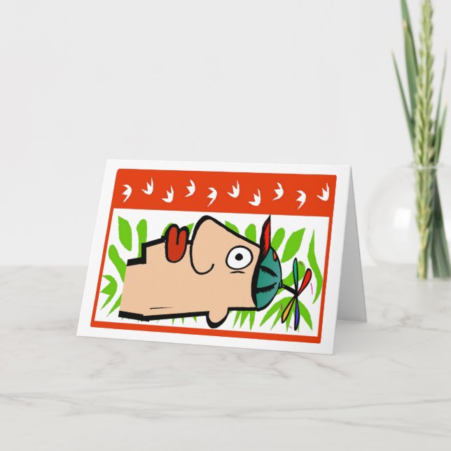 Comical Travel Card (Front)